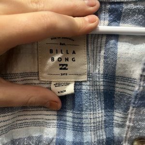 billabong flannel